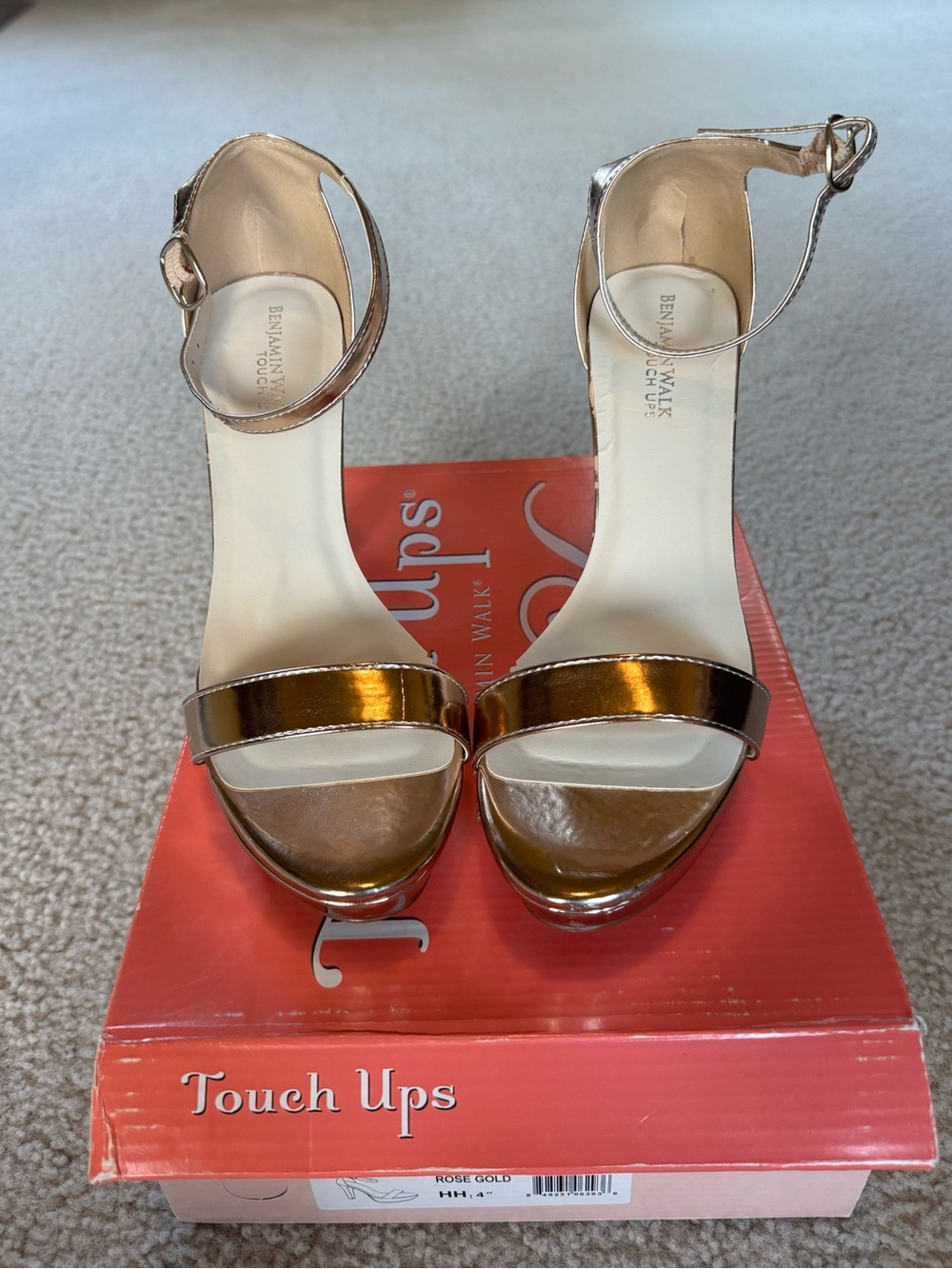 Rose Gold High Heels